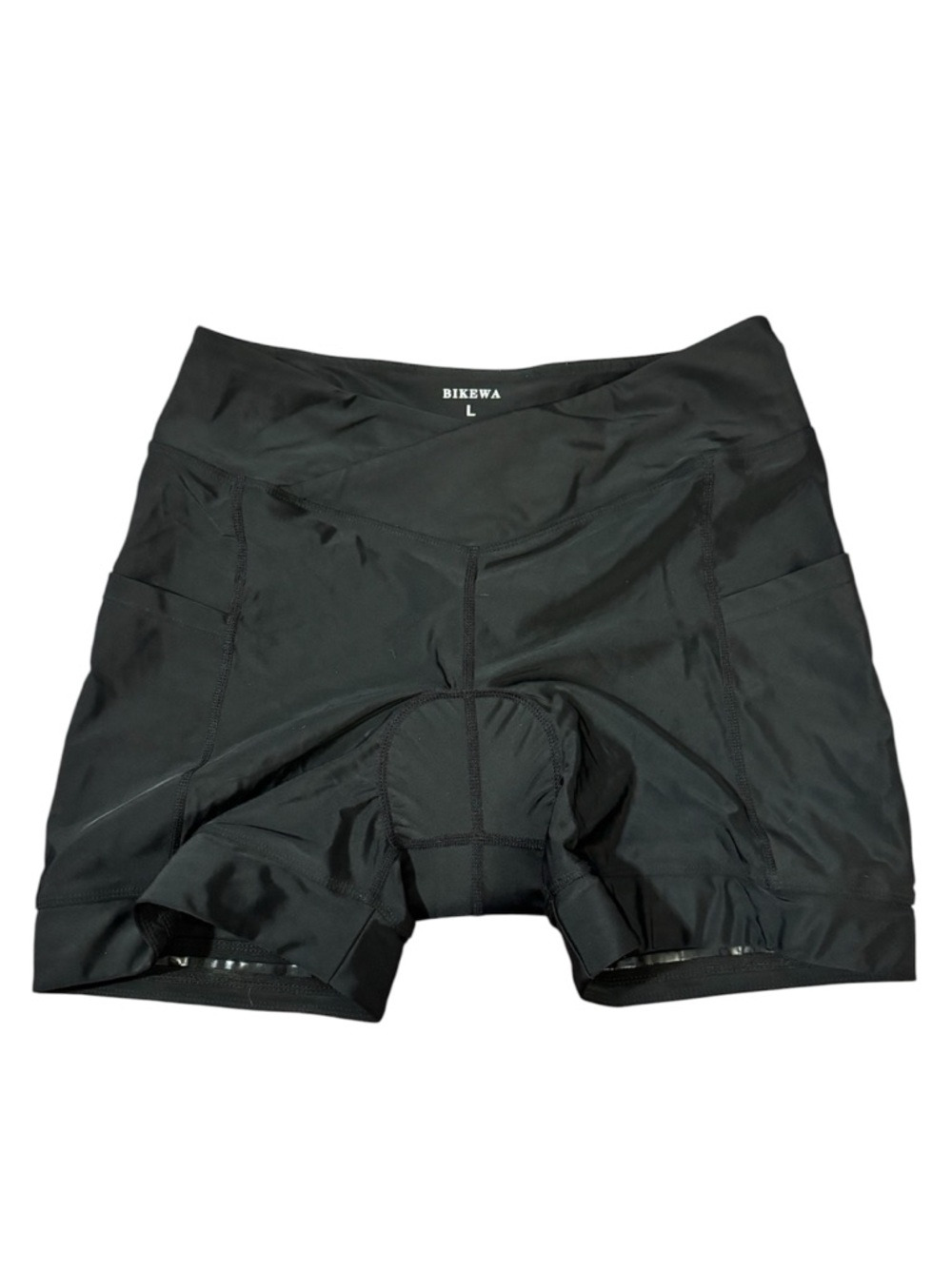 NWT Bikewa Women's Black Athletic Cycling Shorts